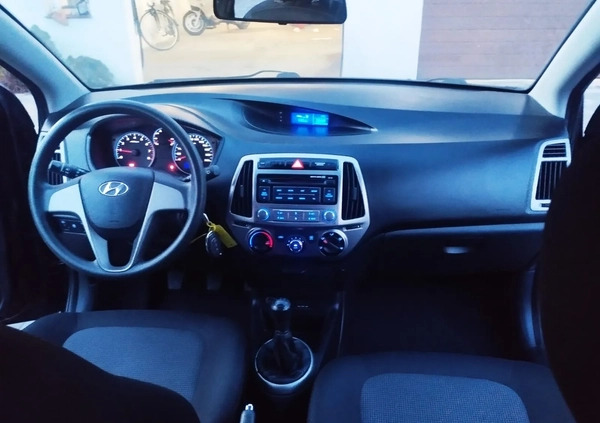 Hyundai i20 cena 21900 przebieg: 112000, rok produkcji 2012 z Lubliniec małe 92